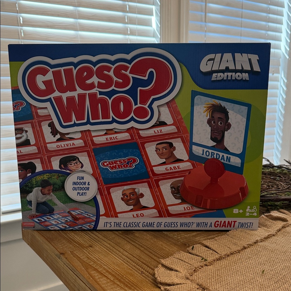 Hasbro Guess Who? Giant Edition Game